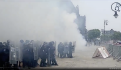 Acto de provocación lanzamiento de bombas molotov a Palacio: AMLO