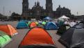 CNTE bloquea Reforma e Insurgentes; afecta tránsito vial en la zona