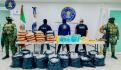 Fiscalía de Guerrero asegura en Coyuca de Benítez armas largas, cargadores, 700 cartuchos útiles, 3 mil 400 dosis de droga…