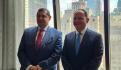 Gobernador electo Alejandro Armenta y Asambleísta Karines Reyes promueven hermanamiento Puebla-Nueva York