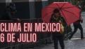 Clima en México HOY 7 de julio: Beryl se intensificará a Huracán de Categoría 1; seguirán fuertes lluvias en 13 estados
