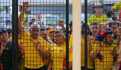Aficionados de Colombia que entraron sin boleto a la final de la Copa América en riesgo de ser deportados