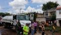 Bajan niveles de agua en Chalco; equipos trabajan en anegaciones en siete calles