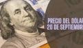 Peso mexicano retrocede por tercera jornada ante fortalecimiento global del dólar