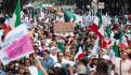 Así se manifiestan trabajadores del Poder Judicial frente a edificio del CJF | VIDEO