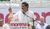 La coalición "Juntos haremos historia por Oaxaca” reconoció a Salomón Jara como único precandidato a la gubernatura del estado.