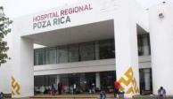 Instalaciones del Hospital Regional de Poza Rica, en Veracruz.