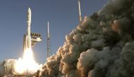 Un cohete United Launch Alliance Atlas V despega de la plataforma 41 en la Estación de la Fuerza Aérea de Cabo Cañaveral el 30 de julio de 2020 en Cabo Cañaveral, Florida.