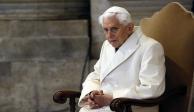 El papa Benedicto XVI en una misa en el Vaticano, el 8 de diciembre de 2020.