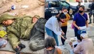 Autoridades de Baja California realizan un operativo para dar con el joven en situación de calle.