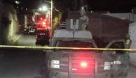Autoridades investigan el homicidio de cuatro hombres en Apaseo el Alto.