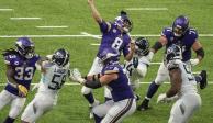 Imagen del juego entre Titans y Vikings en la Semana 3 de la NFL el pasado 27 de septiembre.