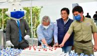 Trabajadores de La Noria festejaron el 30 Aniversario del complejo deportivo