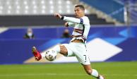 Cristiano Ronaldo durante el juego del pasado domingo entre Portugal y Francia en la UEFA Nations League.