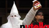 Memes de Nutella y su comparación con el Ku Klux Klan