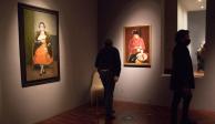 Vista de la exposición "El París de Modigliani y sus contemporáneos", en el Palacio de Bellas Artes.