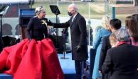 Lady Gaga en la ceremonia de investidura de Joe Biden