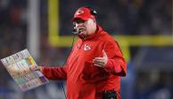 Andy Reid, coach de Chiefs, busca su segundo título en el Super Bowl 2021.