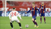 Sevilla derrotó 2-0 al Barcelona en el choque de ida celebrado el pasado 10 de febrero.