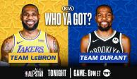 En el NBA All-Star 2021 se medirán Team LeBron vs Team Durant