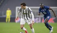 Una acción del duelo entre Juventus y Porto de la Champions League