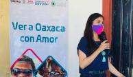 Ivonne Gallegos Carreño, candidata a la presidencia municipal de Ocotlán de Morelos, Oaxaca,