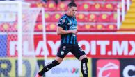 Una acción del duelo entre Querétaro y Necaxa de la Liga MX