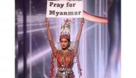 Thuzar Wint, Miss Myanmar, podría ir a la cárcel y ser presa política
