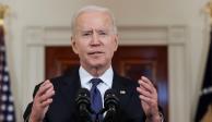El presidente de los Estados Unidos, Joe Biden, pronunció declaraciones antes de que entrara en vigencia un alto el fuego acordado por Israel y Hamas
