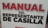 El Manual del Representante de Casilla difundido por Morena causa confusión sobre el conteo de votos