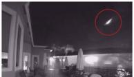 El meteorito cayó cerca de la casa de la familia y video se vuelve viral