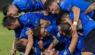 Jugadores de la selección de Italia festejan un gol ante Suiza en la fase de grupos de la Eurocopa 2021 el pasado 16 de junio.
