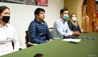 Estudiantes de San Luis Potosí piden jornada inmediata de vacunación contra COVID-19.