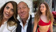 Erik Rubín y Andrea Legarreta reaccionan a FOTO de su hija Mía en bikini