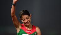Laura Galván debutó en los Juegos Olímpicos de Tokio 2020 en la prueba de 5,000 metros de atletismo.