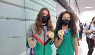 Alejandra Orozco y Gabriela Agúndez, medallistas en los Juegos Olímpicos de Tokio 2020.