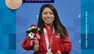 Gracias al gran esfuerzo de Fabiola Ramírez, México obtiene su primera medalla en los Juegos Paralímpicos de Tokyo 2020
