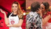 MasterChef Celebrity: Alicia Machado y Tony Balardi se besan a media cocina