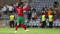 Cristiano Ronaldo celebra su gol ante Irlanda, el 110 que marcó con la Selección de Portugal.