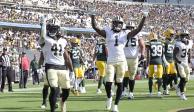 Jugadores de los Saints celebran un touchdown contra Packers en la Semana 1 de la NFL el pasado 12 de septiembre.