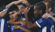 "Chofis" López celebra uno de sus goles en la MLS