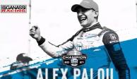 Alex Palou, nuevo campeón del IndyCar Series