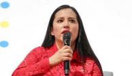 Sandra Cuevas, alcaldesa de la Cuauhtémoc.