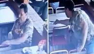 "Cliente y ladrón" de restaurante al mismo tiempo, se roba el dinero de otra cuenta