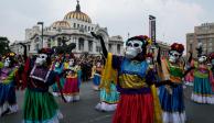 Desfile Día de Muertos en la Ciudad de México, en 2019.