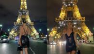 Las fotos y video del viaje falso a París le dieron más seguidores
