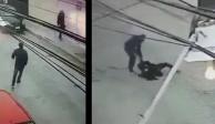 En Coacalco, un hombre arrastró a una mujer por varios metros para intentar robarle la bolsa. Escapó al final con las manos vacías porque la dama no soltó sus pertenencias