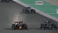 Una acción del Gran Premio de Qatar de la F1