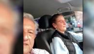 Andrés Manuel López Obrador, Presidente de México, compartió un video en el que mostró su arribo al Zócalo de la Ciudad de México