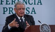 Andrés Manul López Obrador este miércoles 24 de noviembre en Palacio Nacional.